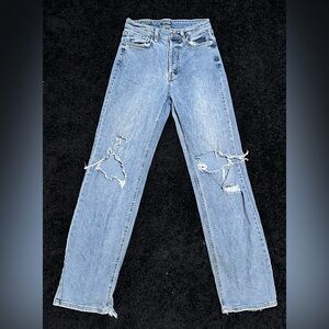 Ripped Boyfriend Jeans